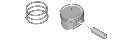 Piston\, Segman TANE