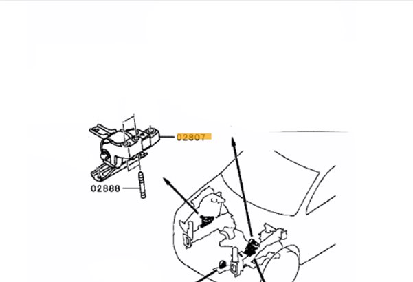 Motor Takoz Sağ