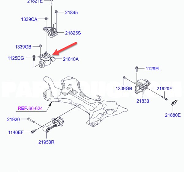 Motor Takoz Sağ