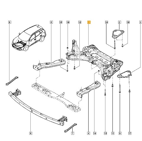 Motor Travers | Ön Beşik