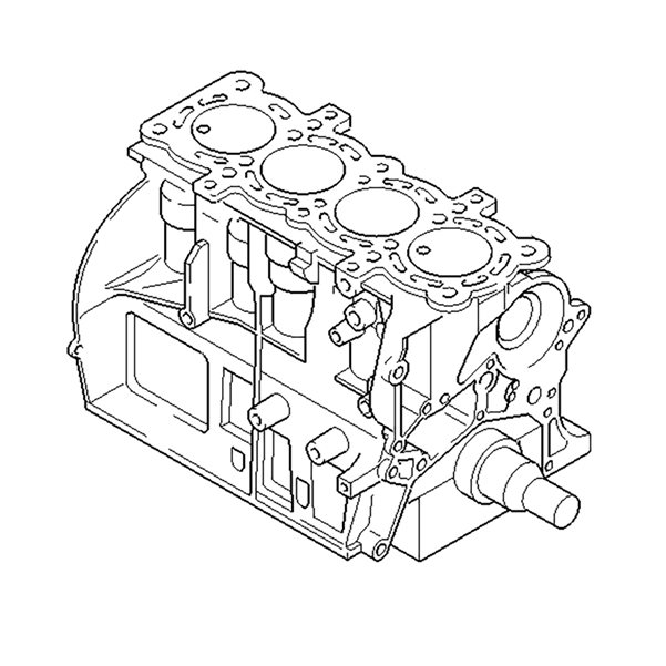 Yarım Motor Benzinli 1.6 115PC