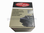 Opel Astra J için uygun Chevrolet Cruze Arka Fren Balatası DELPHI Marka DELPHI