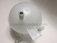 Opel Corsa B için uygun RADYATÖR SU DEPOSU ÇİFT ÇIKIŞLI (1997 2000 Modeller için) Topran Marka TOPRAN