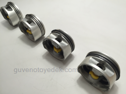 Opel Astra Classic 1999 2002 modeller için uygun Opel Astra Classic Piston Ve Sekman Takımı Goetze